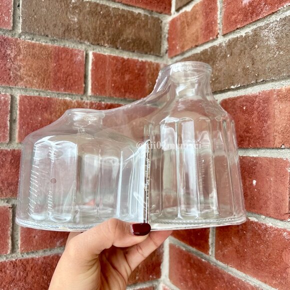 BULLSEYE PLAYGROUND BUD VASES 2CT - Picture 1 of 3